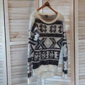 Fuzzy Spring Sweater